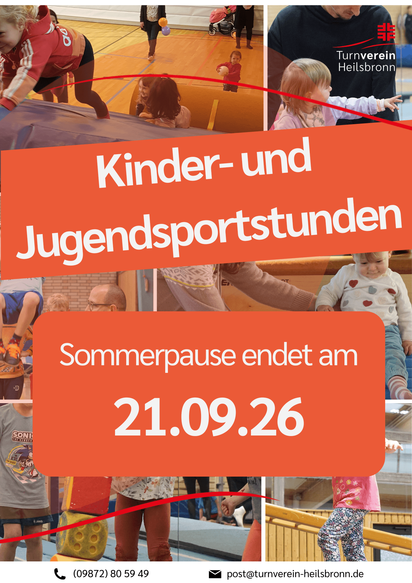 Sommerpause Kinder - und Jugendturnen